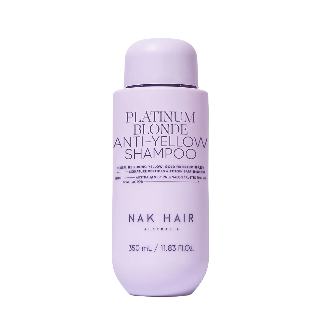 NAK Platinum Blonde Anti-Yellow Shampoo 350 ml